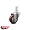 Service Caster 3.5 Inch Maroon Polyurethane Wheel Swivel 7/8 Inch Square Stem Caster SCC SCC-SQ20S3514-PPUB-MRN-78 - alternate 4
